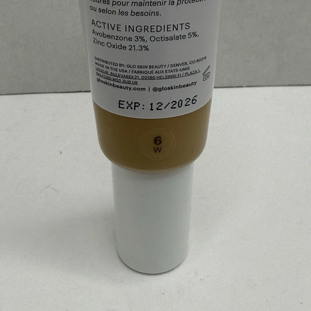 Glo Skin Beauty C-Shield Moisture Tint SPF 30 Shade 6W Exp 12/2026 New
